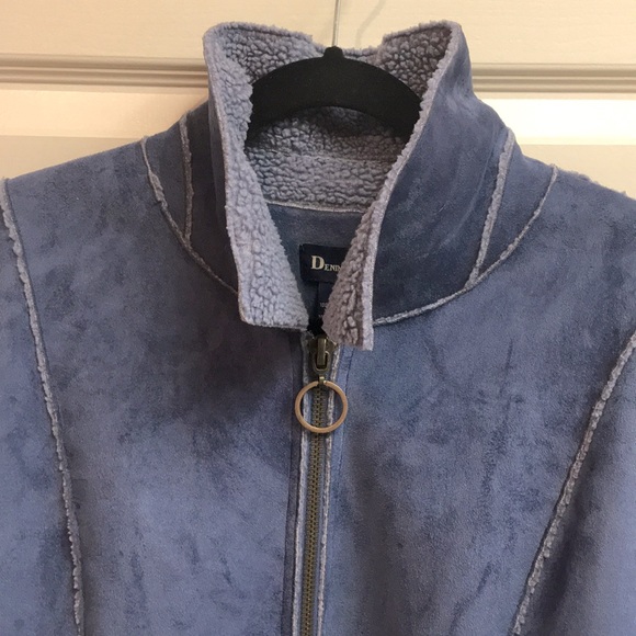 Faux Sherpa/Suede Jacket - Picture 8 of 10